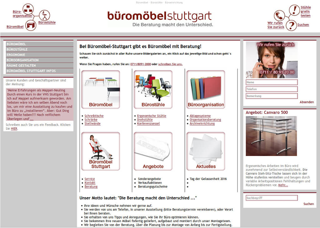 Büromöbel Stuttgart - UEBERSCHÄR GmbH &amp; Co.KG, Stuttgart
