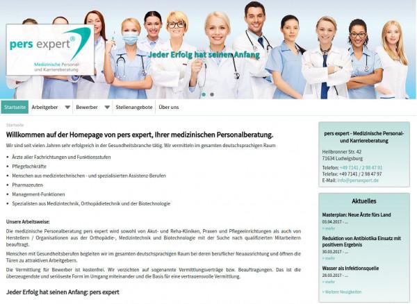 pers expert - Medizinische Personal- und Karriereberatung pers expert - Medizinische Personal- und Karriereberatung