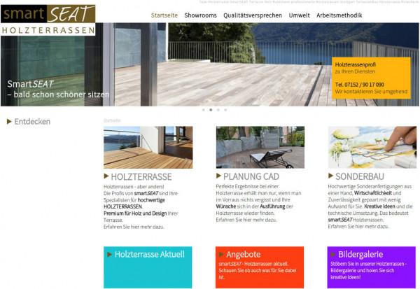 smartSEAT - Holzterrassen smartSEAT - Holzterrassen