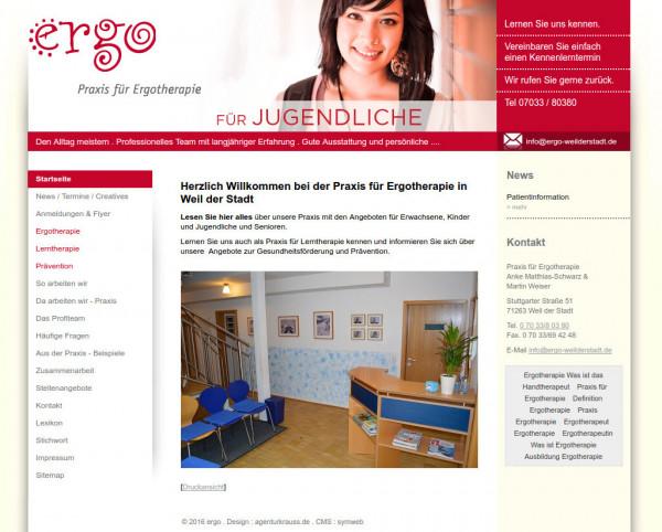 Praxis für Ergotherapie Weil der Stadt