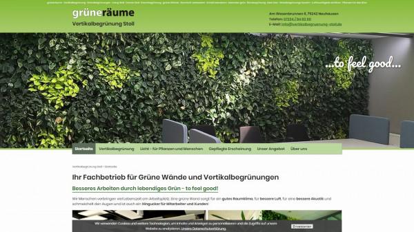 Vertikalbegrünung Stoll